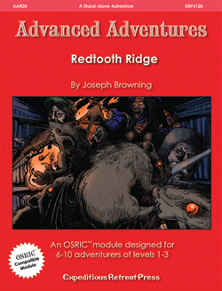 Redtooth Ridge 28 Advanced Adventures - Expeditious Retreat Press